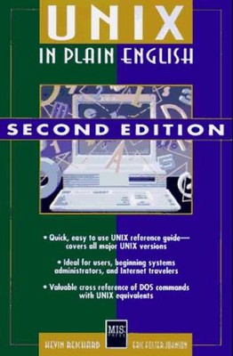 Unix in Plain English - Paperback, by Kevin Reichard - Acceptable n