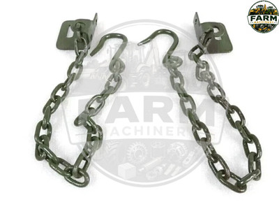Neu Heckklappenkette Paar Passend Für Jeeps Willys CJ2A CJ3A CJ3B CJ5 M38