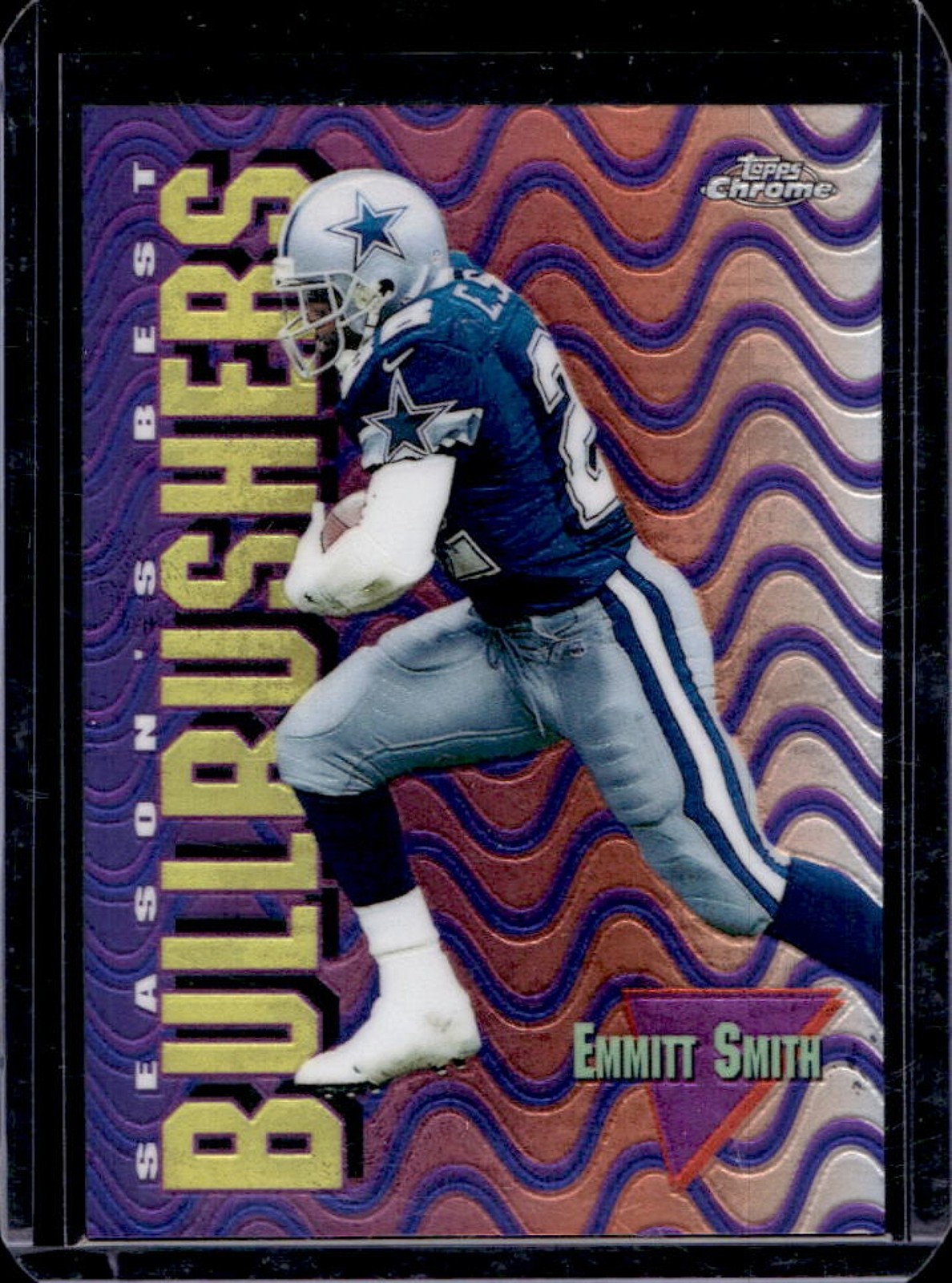 1999 Topps Chrome Emmitt Smith Season's Best Refractor #SB5 Cowboys