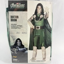 Doctor Doom KIDS SMALL 4-6 Costume Spirit Halloween CHILD Avengers Doomsday