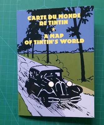 Tim und Struppi Weltkarte , Carte du Monde de TinTin