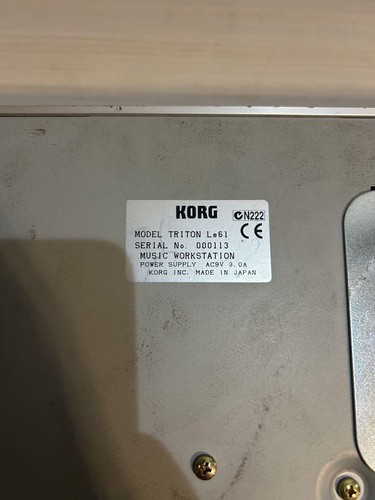KORG TRITON LE61 Synthesizer - Picture 13 of 15