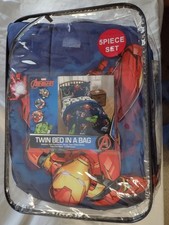 Avengers Kids' Twin Bed 5 Piece Set - See Below