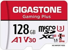 128GB Micro SD Card, Gaming Plus, MicroSDXC Memory 128GB Gaming Plus 1-Pack