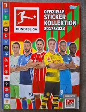 Topps Fußball-Bundesliga 2017/2018 Stickeral...