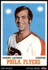 1970 Topps #84 Andre Lacroix Flyers 7.5 - NM+
