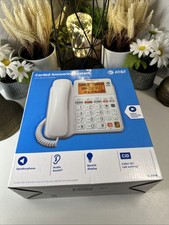 AT T CL4940 Single Line Corded Phone - Answering System. New in box.