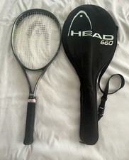 Head 660 Calibre Constant Beam Classic Flex Tennis Racket W/Case Read Descrip