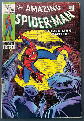 Amazing Spider-Man #70 Vanessa Fisk Marvel 1969 Comics