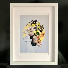 Limited Edition Giclee print, Signed & numbered, Spring Portrait Artwork FRAMED!