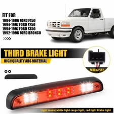 For 1992-97 Ford F150 F250 F350 Bronco 3rd Third Brake Light Cargo Stop Light EK