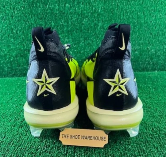 Men Nike Alpha Huarache NXT MCS All Star '24 Baseball Cleats FV6092-001 Size 9 - Image 4 of 4