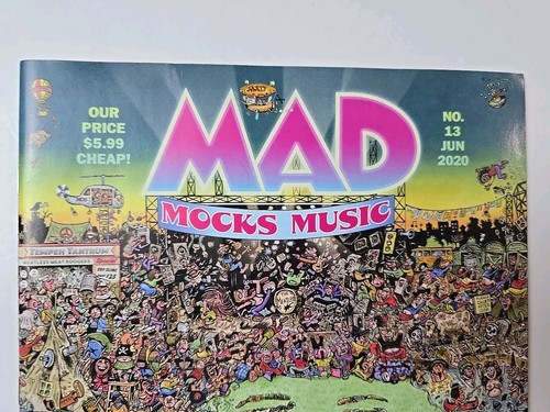 Mad Magazine June 2020 Number 13 Mocks Music Issue - Picture 2 of 15