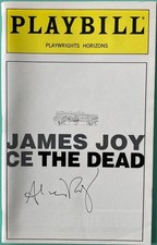 Alice Ripley (Only) Signed Playbill JAMES JOYCE'S THE DEAD PLAYWRIGHTS HORIZONS