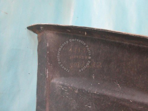 1968-1981 Corvette GM 3912892 Right Rear Quarter Panel Front Splash Shield - Foto 2 di 3