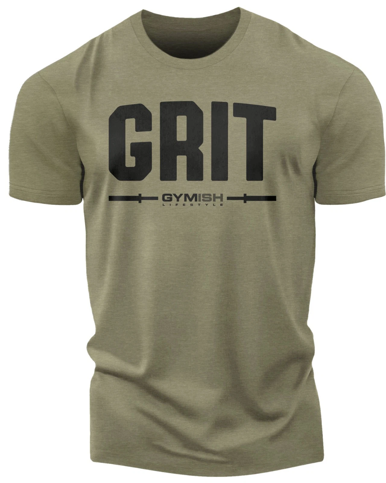134. Grit Funny Motivational Workout Gym T-Shirt for Men