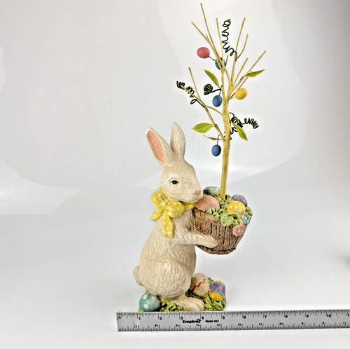 Midwest Cannon Easter Bunny Basket Tree Egg Figure~FREE SHIP - Picture 4 of 4