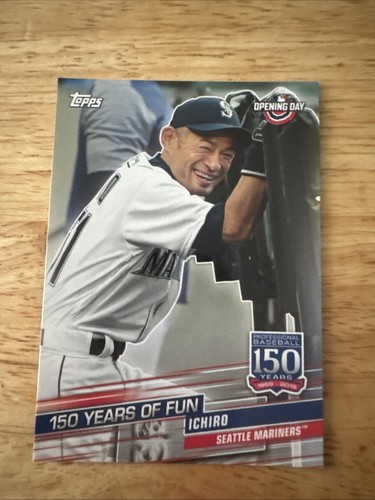 Ichiro 2019 Topps Opening Day 150 Years of Fun Seattle Mariners #YOF-21