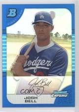 2005 Bowman Draft Chrome Blue Refractor 84/150 Josh Bell #BDP36 1k5