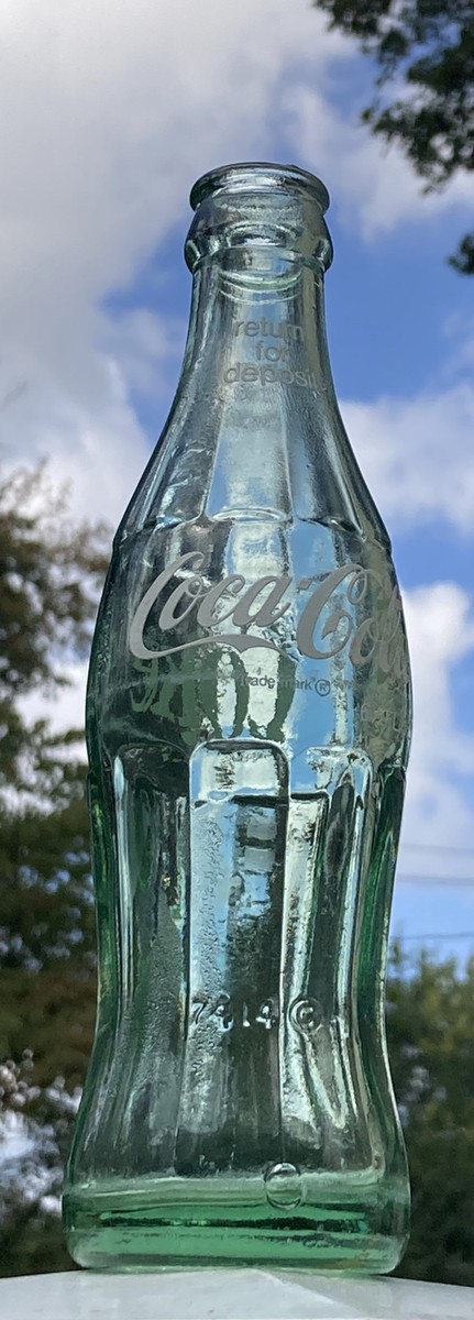 レア Coca Cola デリバリーボトリングトラック ブリキ ガラス瓶付き
