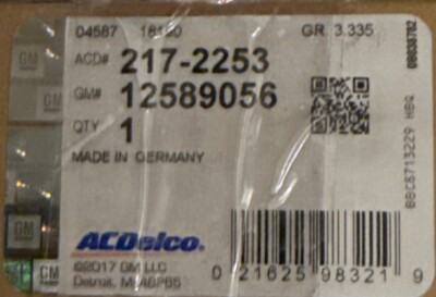 ACDelco 217-2253 Genuine Gm Parts  Fuel Injection Throttle Body