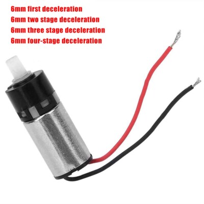 6mm DC3V Präzisionsgetriebe Mini Micro Planetenreduzierer Motor 1 4 Stufen