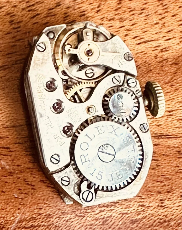 Reloj Rolex, Oro 9k Tonneau Cocktail de 1935 Caja Original, Funciona Bien. Foto 4 de 4