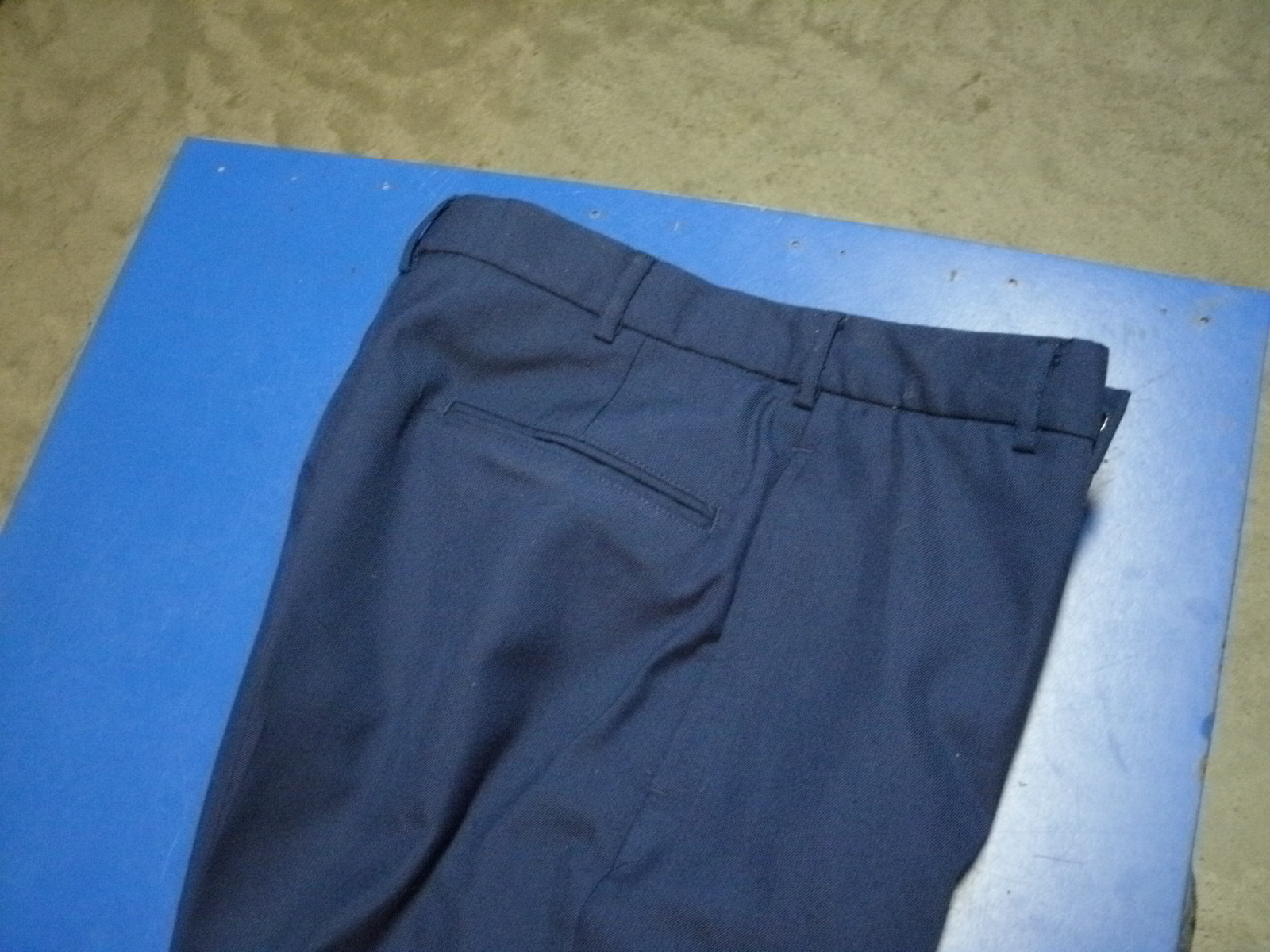 DRESS BLUE PANTS 32R eBay