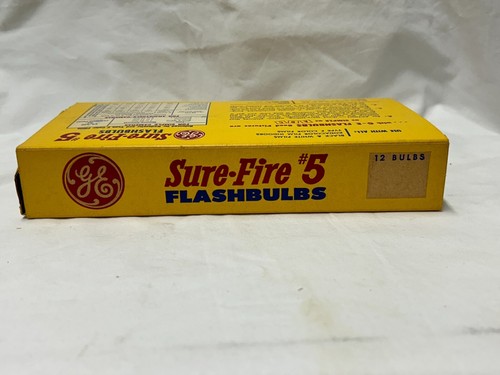 General Electric Sure-Fire #5 Flashbulbs For all #5 & #25 sockets 2 -12pack - Picture 4 of 11