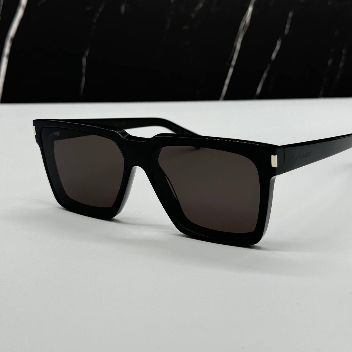NEW SL610 001 SAINT LAURENT BLACK SQUARE SL 610 001 UNISEX  display picture 2