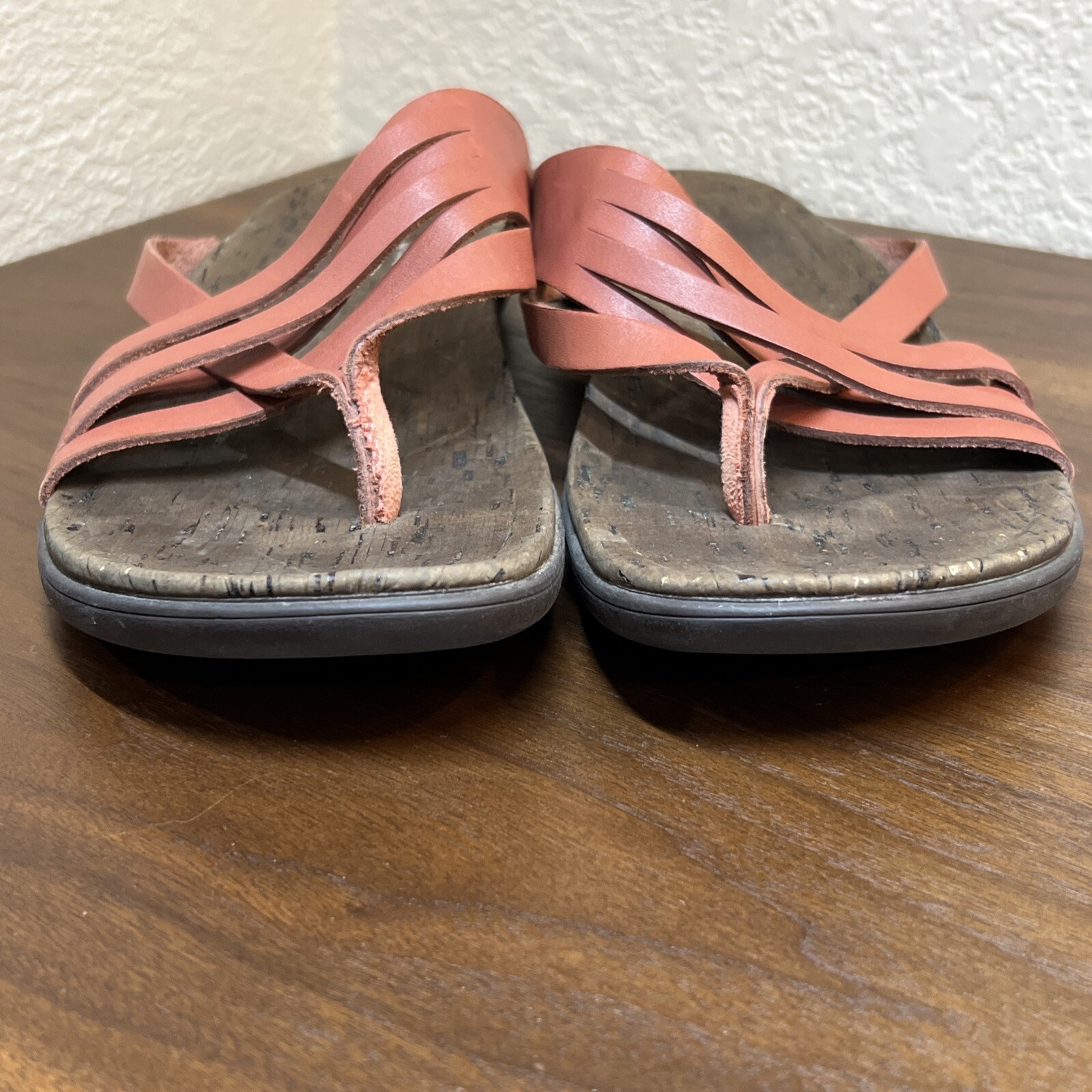 Merrell sandali donna Redwood District Mahana infradito pelle arancione taglia 7