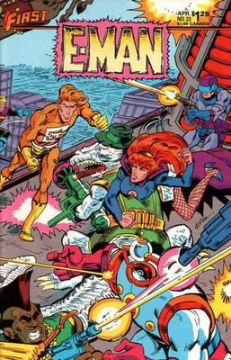 E-Man (2nd Series) #23 VF/NM; First | Wrap Cover - we combine shipping