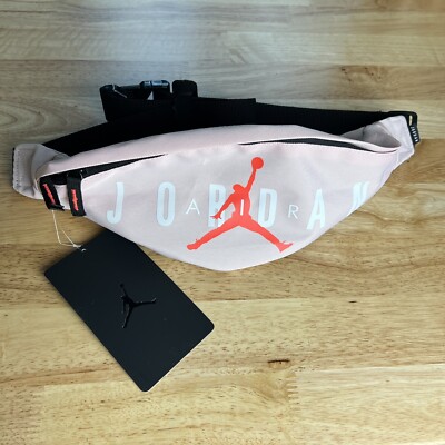 Nike Air Jordan Crossbody Pink Bag Fanny Pack Hip Waist Belt