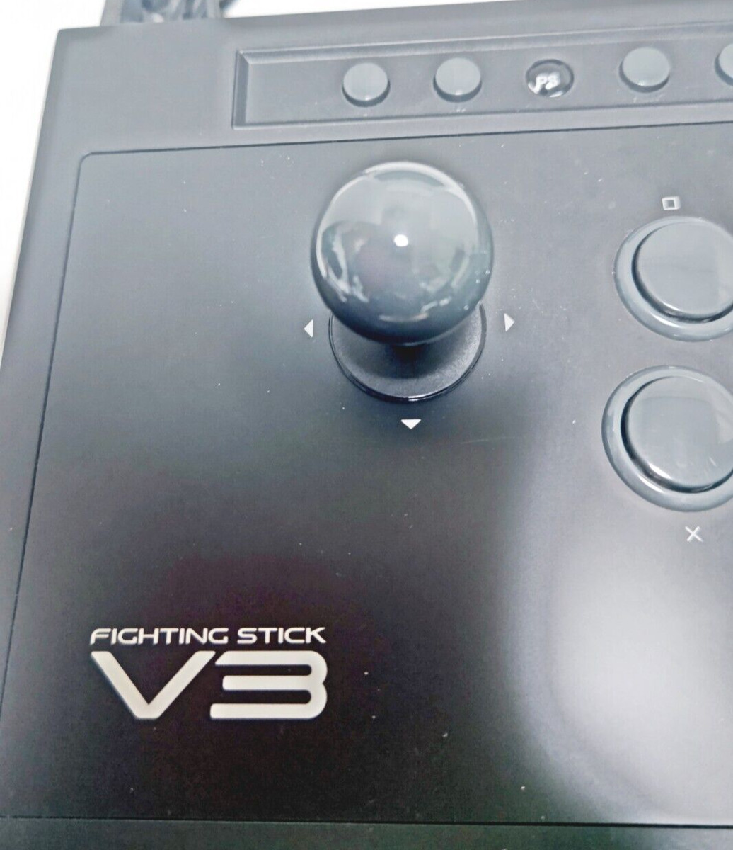 HORI Fighting Stick V3 HP3-59 boxed tested PlayStation3 only japan.Ver  Controlle