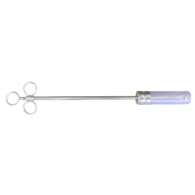 Balling Gun 2 Bolus 4'' Long 1'' Wide Plastic Head