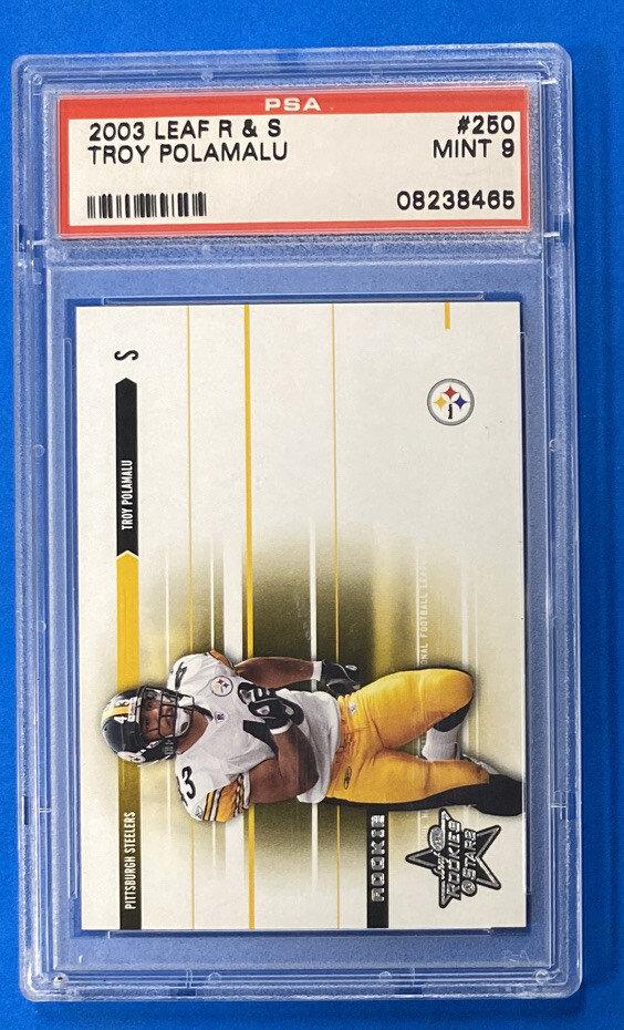 Troy Polamalu Leaf R & S #250 Base