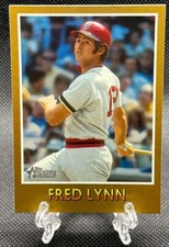 2024 Topps Heritage FRED LYNN Baseball Sensations GOLD FOIL SP #75BS-3 Red Sox