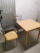 TAVOLO CALLIGARIS  ALLUNGABILE CON 2 SEDIE CALLIGARIS DIVA