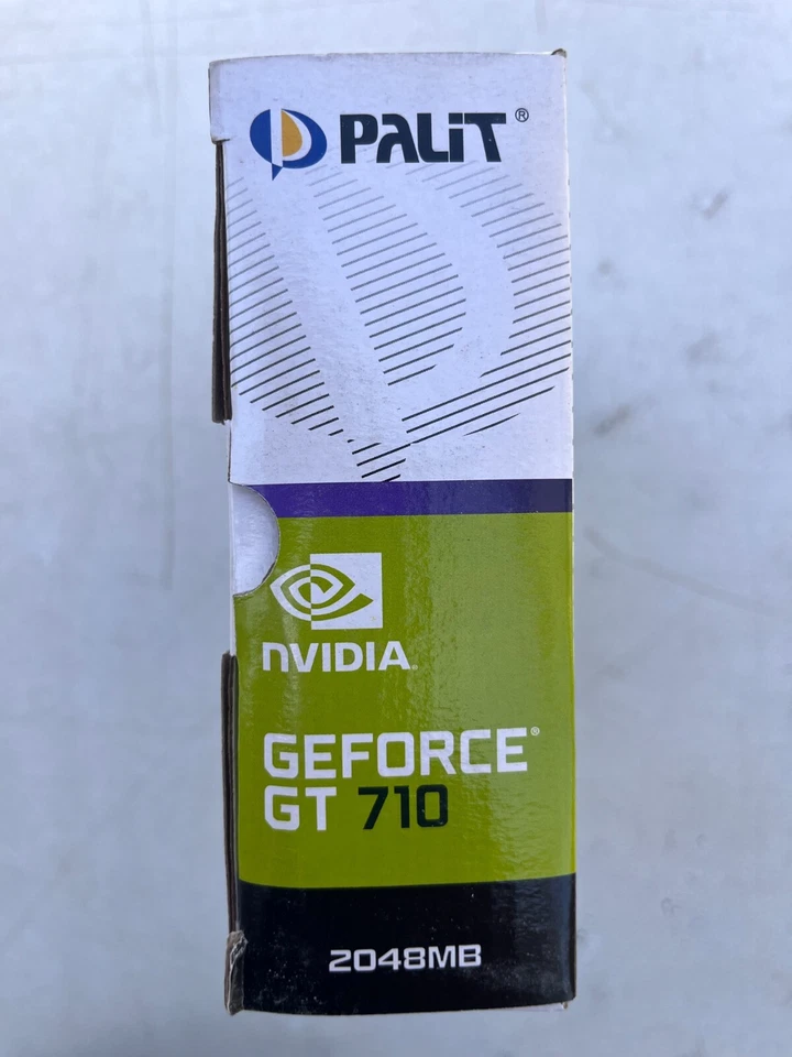 Palit NVIDIA GeForce GT 710 2048M DDR3 Graphics Card NEAT7100HD46-2080H - Image 2 of 4