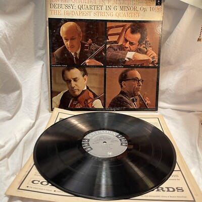 Ravel Debussy String Quartets Budapest String Quartet 1953 Columbia ML 5245