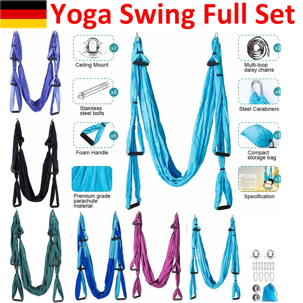 Aerial Yoga Hängematte Swing Air Fliegen Schaukel Yogatuch Yoga Übung