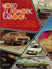 1969 new cars in vintage Motor Trend Yearbook. Chevrolet Ford Mopar more