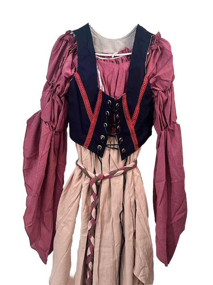 Leg Avenue Renaissance Wench Costume 4 Piece Cosplay Medieval Small Halloween - Image 3 of 4