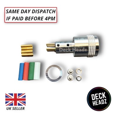 Technics Tonearm Headshell Socket Connector SL 1200 1210 MK2 MK3 MK5 *FREE  P&P*