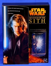 STAR WARS REVENGE OF THE SITH PRESS KIT ANAKIN TO DARTH VADER FIGURES RARE 2005