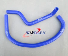 Blue Silicone Radiator Hose for Suzuki LT250R Quadracer 250 1985-1992 1986 1987
