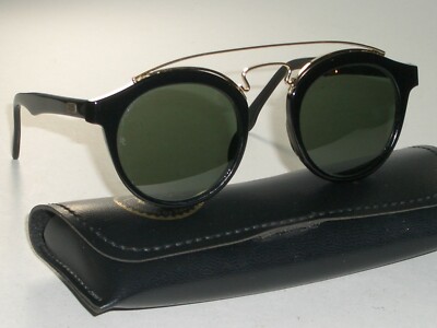 VINTAGE B&L RAY BAN W0932 SHINY BLACK G15 SMALL