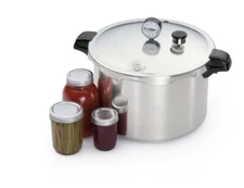 Presto 01755 Brushed Aluminum Pressure Canner 16 QT