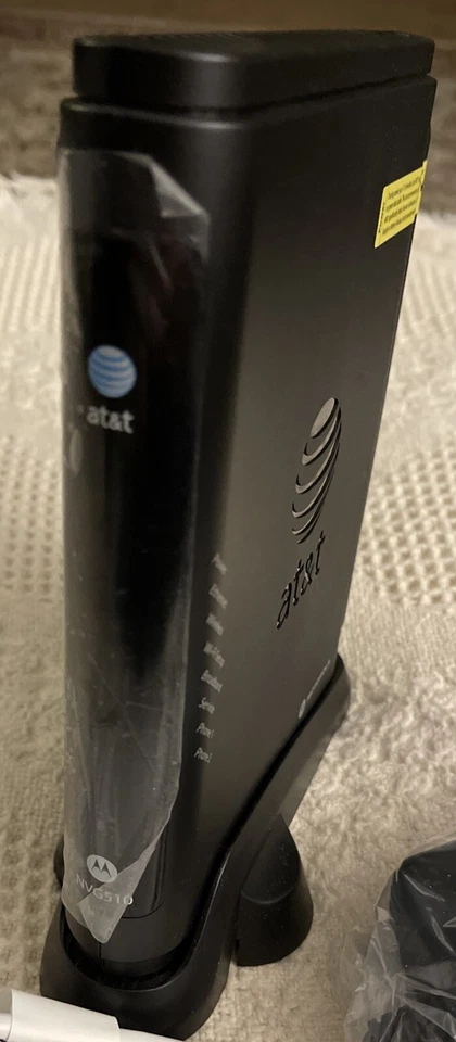 New! Motorola NVG510 WiFi 4-Port DSL Modem Wireless Router - Image 3 of 4