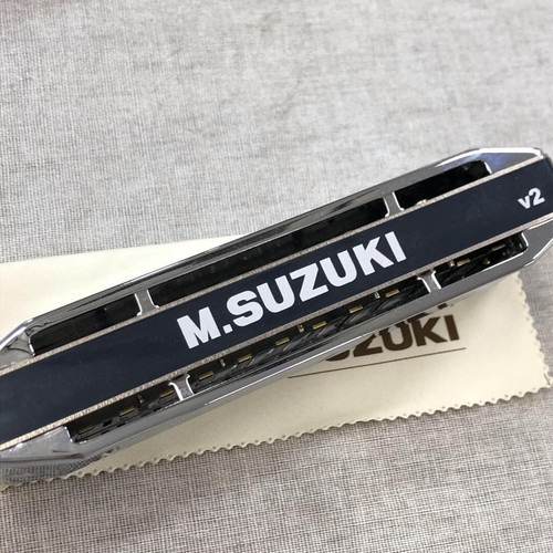 Suzuki SCX-48 Chromatix Series Harmonica C 12 Hole 48 sound Standard model case - Picture 5 of 10